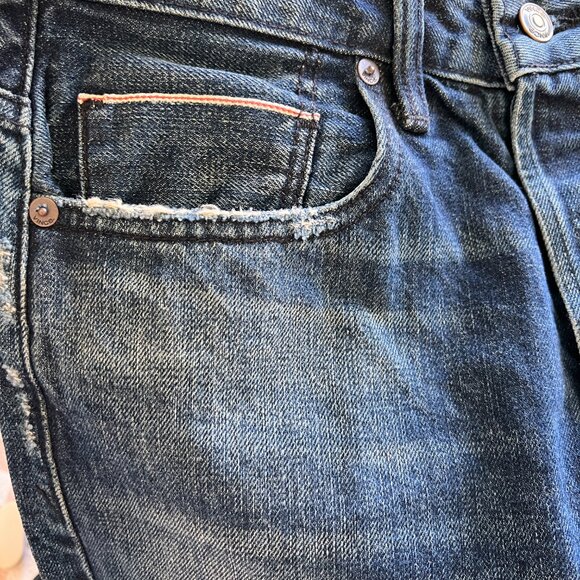 VINCE BOYFRIEND SLOUCH DARK JEANS - Picture 3 of 10